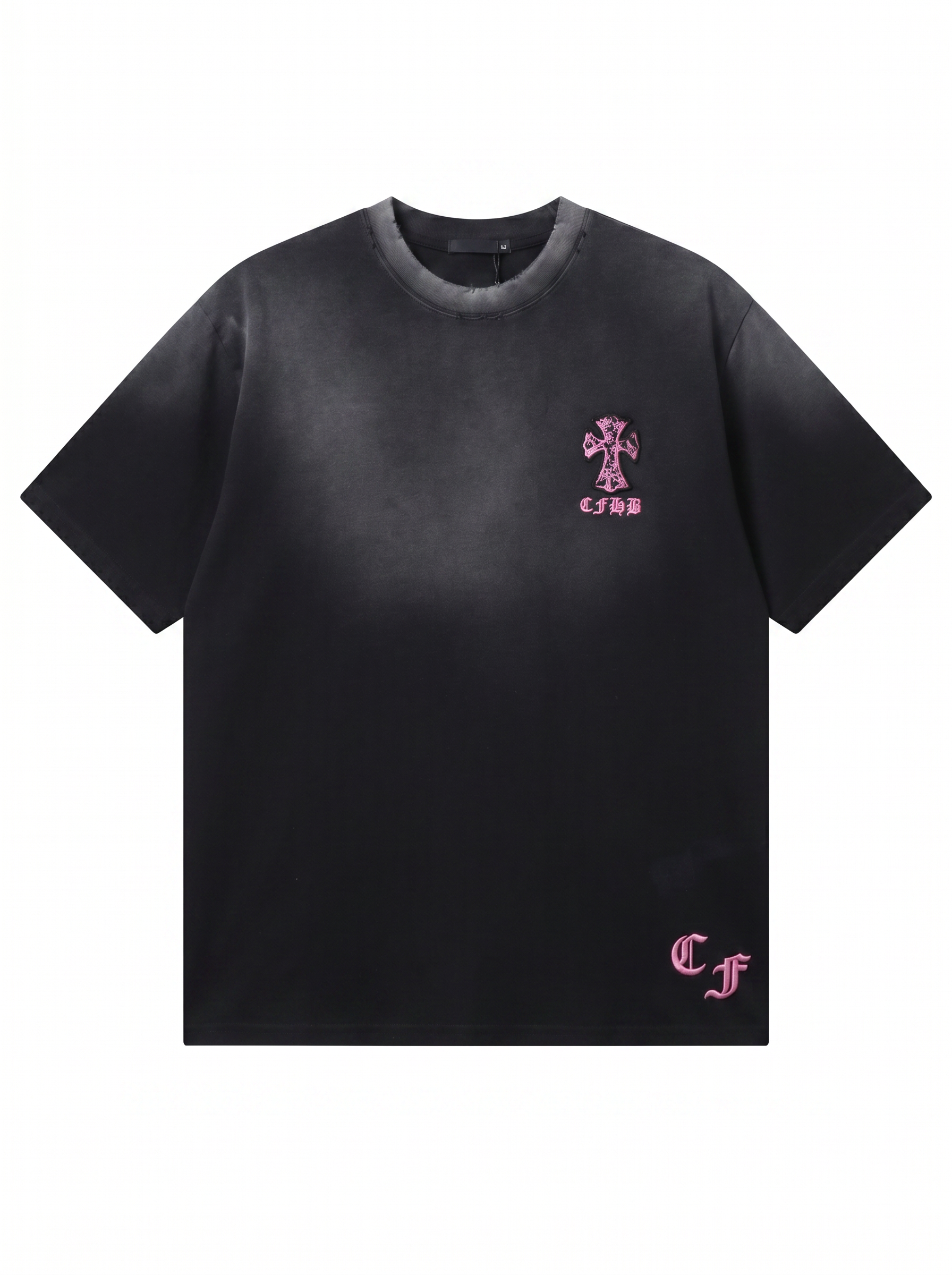 Chrome Hearts Summer T-shirt Black Pink