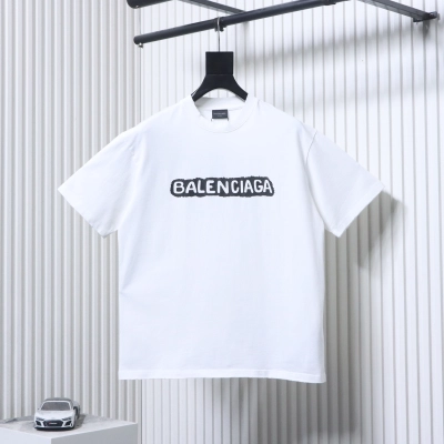Balenciaga T-shirt White 02