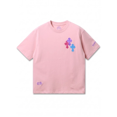 Chrome Hearts Summer T-shirt Pink 01