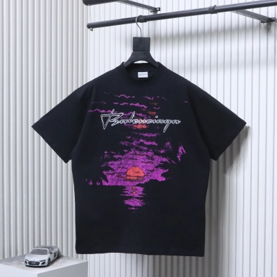 Balenciaga Dream Crewneck T-shirt Black 02