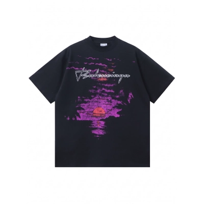 Balenciaga Dream Crewneck T-shirt Black 01