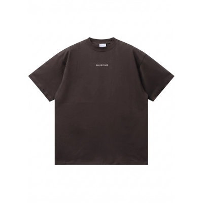 Balenciaga T-shirt Brown 01