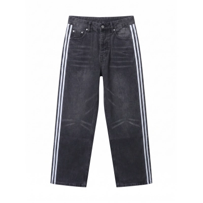 Balenciage Baggy Pants Black  01