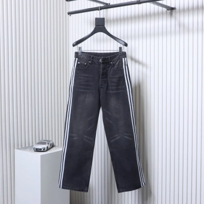 Balenciage Baggy Pants Black  02