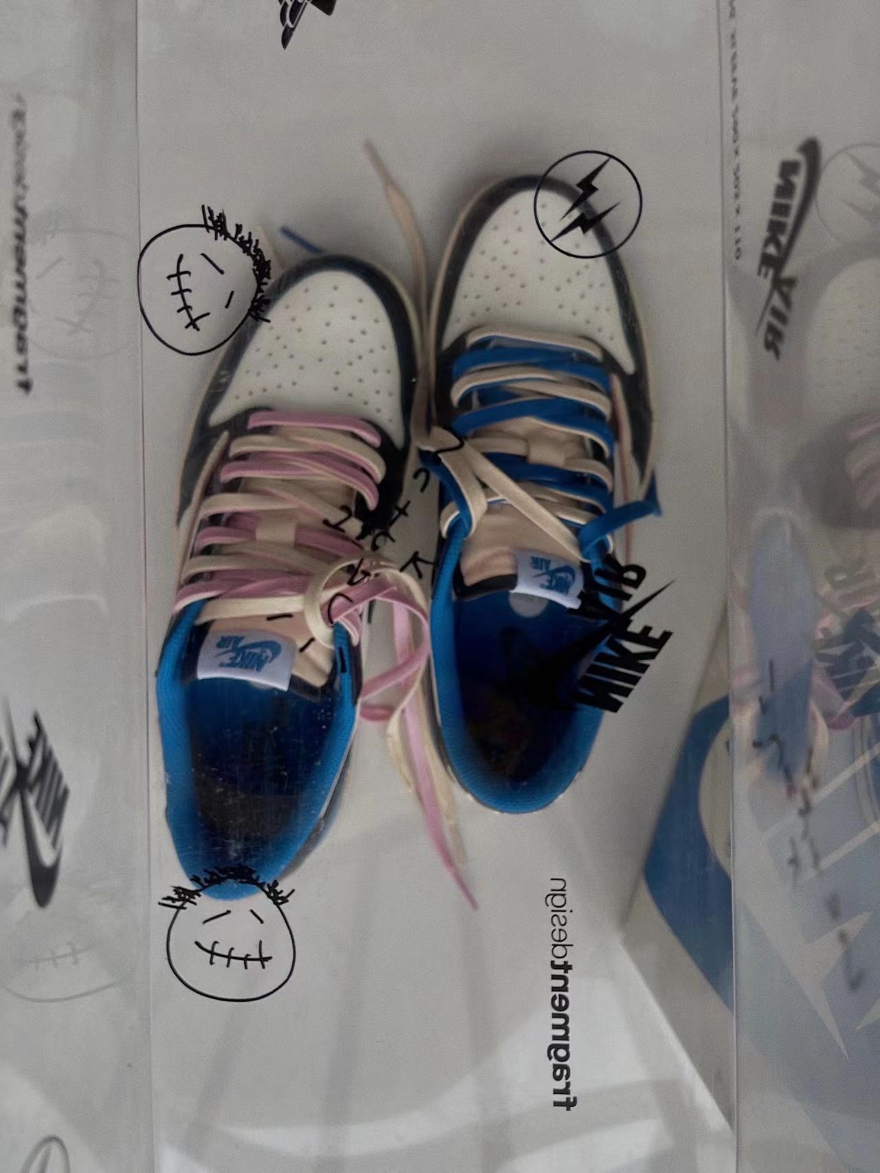 Fragment Design x Travis Scott x Air Jordan 1 Retro Low DM7866-140  review Martim 02