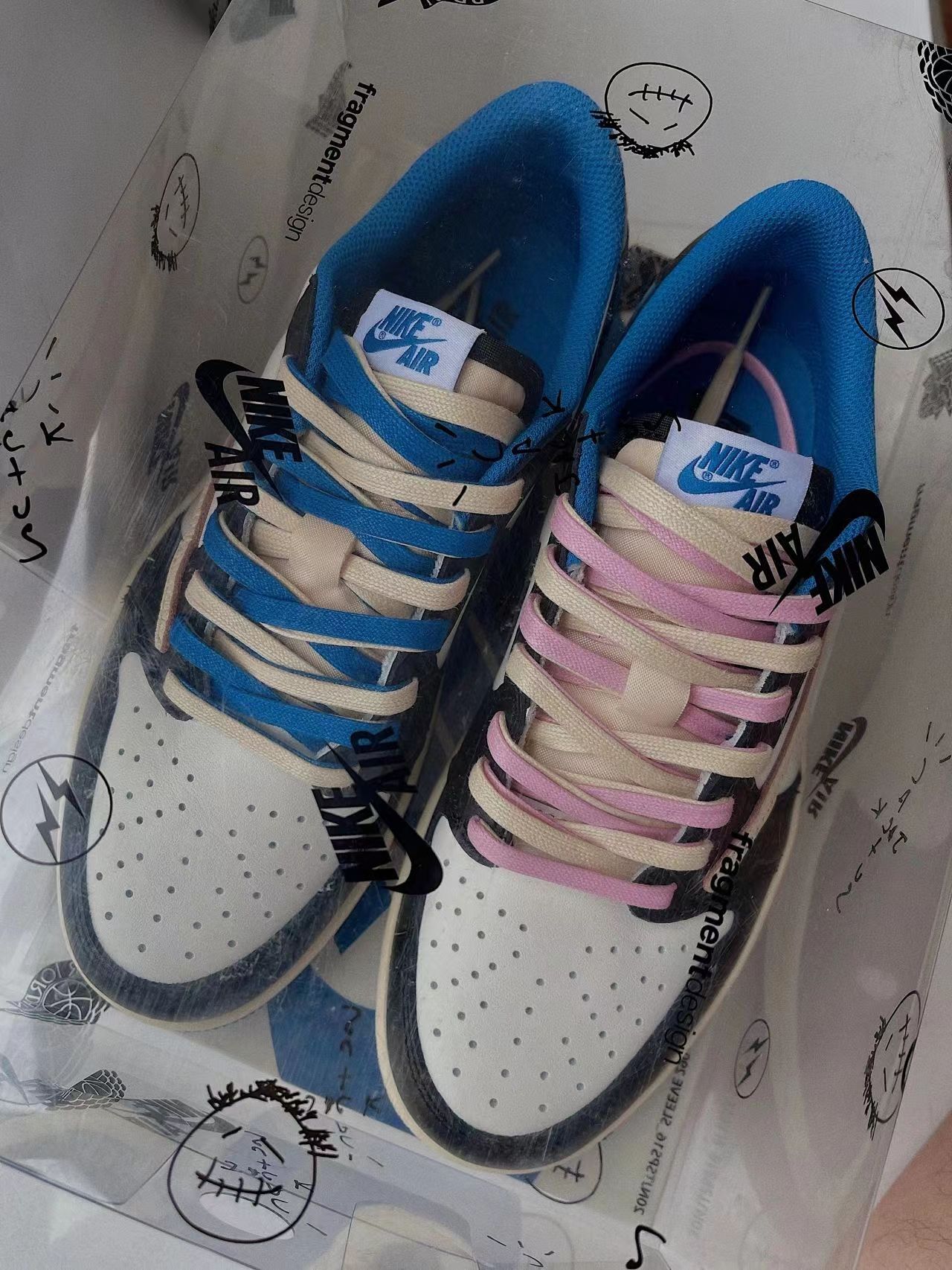 Fragment Design x Travis Scott x Air Jordan 1 Retro Low DM7866-140  review Martim 03