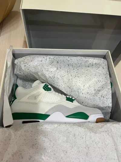 Jordan 4 Retro SB Pine Green DR5415-103  review Gary 
