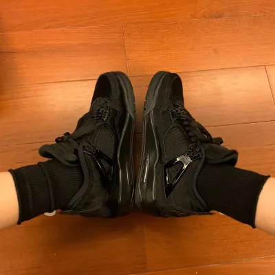 Nike Air Jordan 4 Retro Black Cat CU1110-010  review Paul