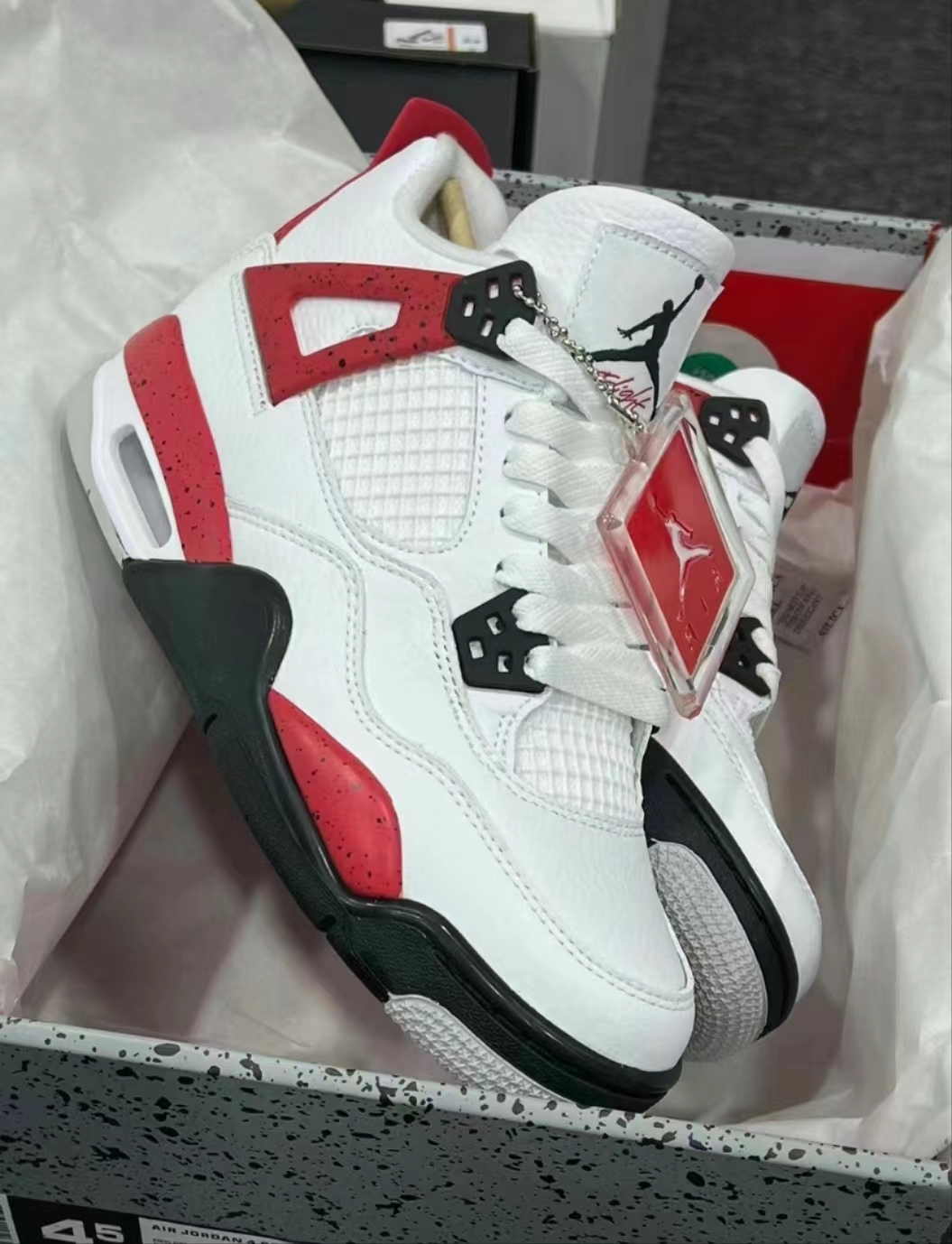 Jordan 4 Retro Red Cement DH6927-161 review Missy