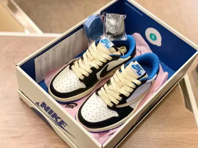 Air Jordan 1 Low Fragment X Travis Scott DM7866-140  review Pascual 