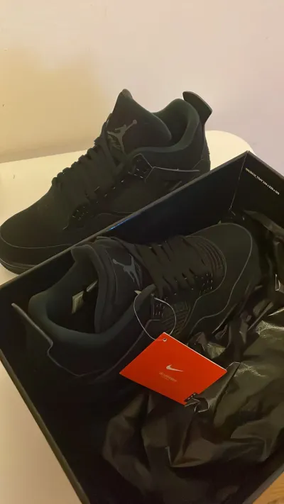 Air Jordan 4 Retro Black Cat 2020 CU1110-010  review Issac 