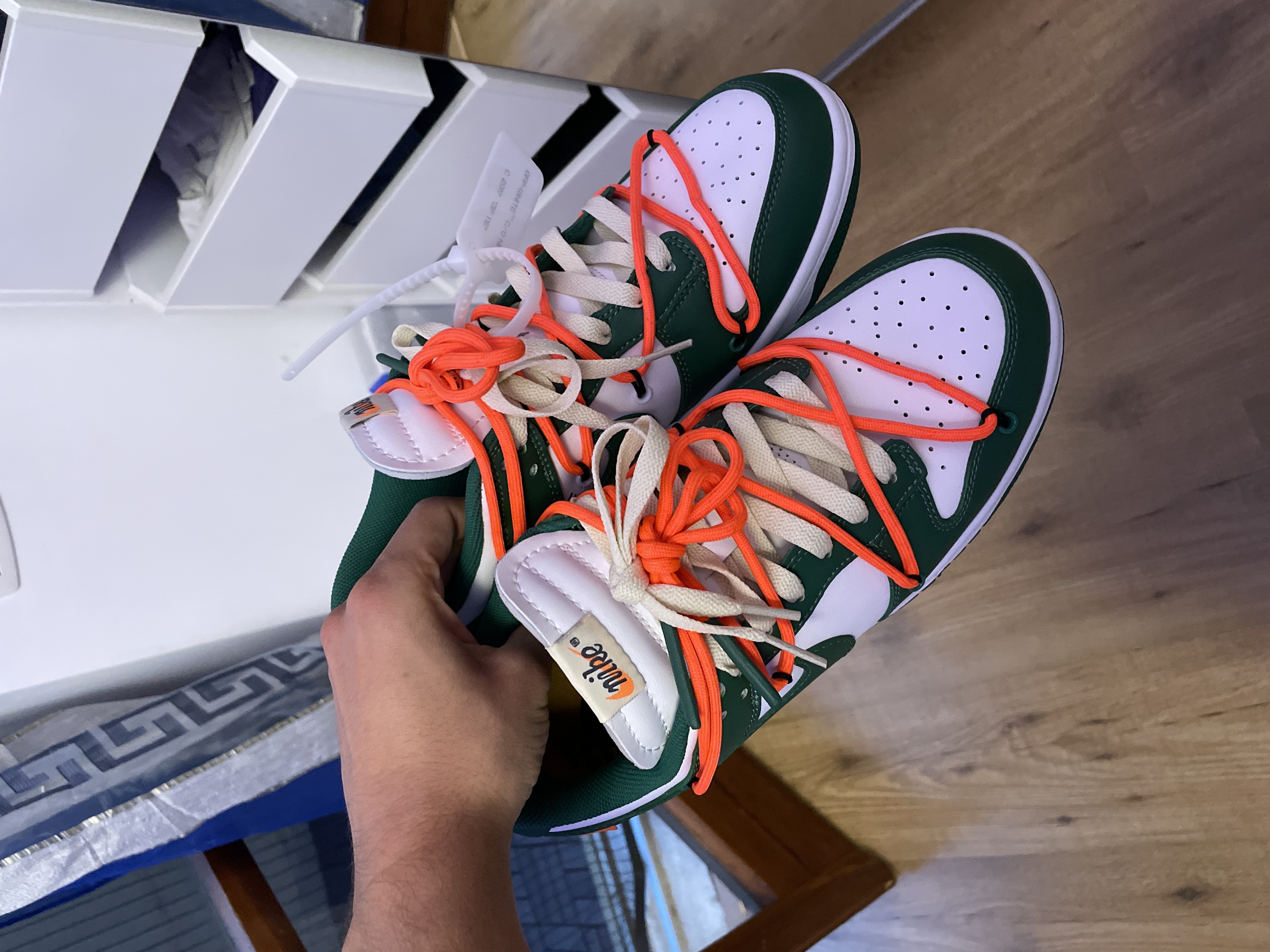 Nike Dunk Low Off White Pine Green CT0856-100  review Leo 00