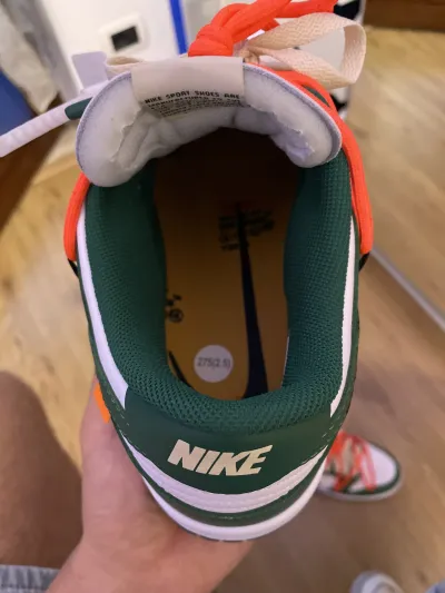Nike Dunk Low Off White Pine Green CT0856-100  review Leo 03