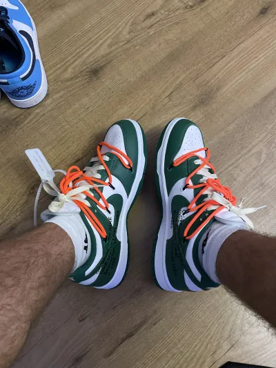 Nike Dunk Low Off White Pine Green CT0856-100  review Leo 04