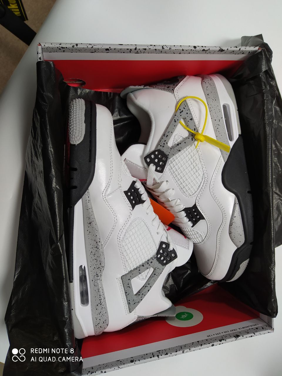 Air Jordan 4 Retro White Cement 840606-192  review Craig