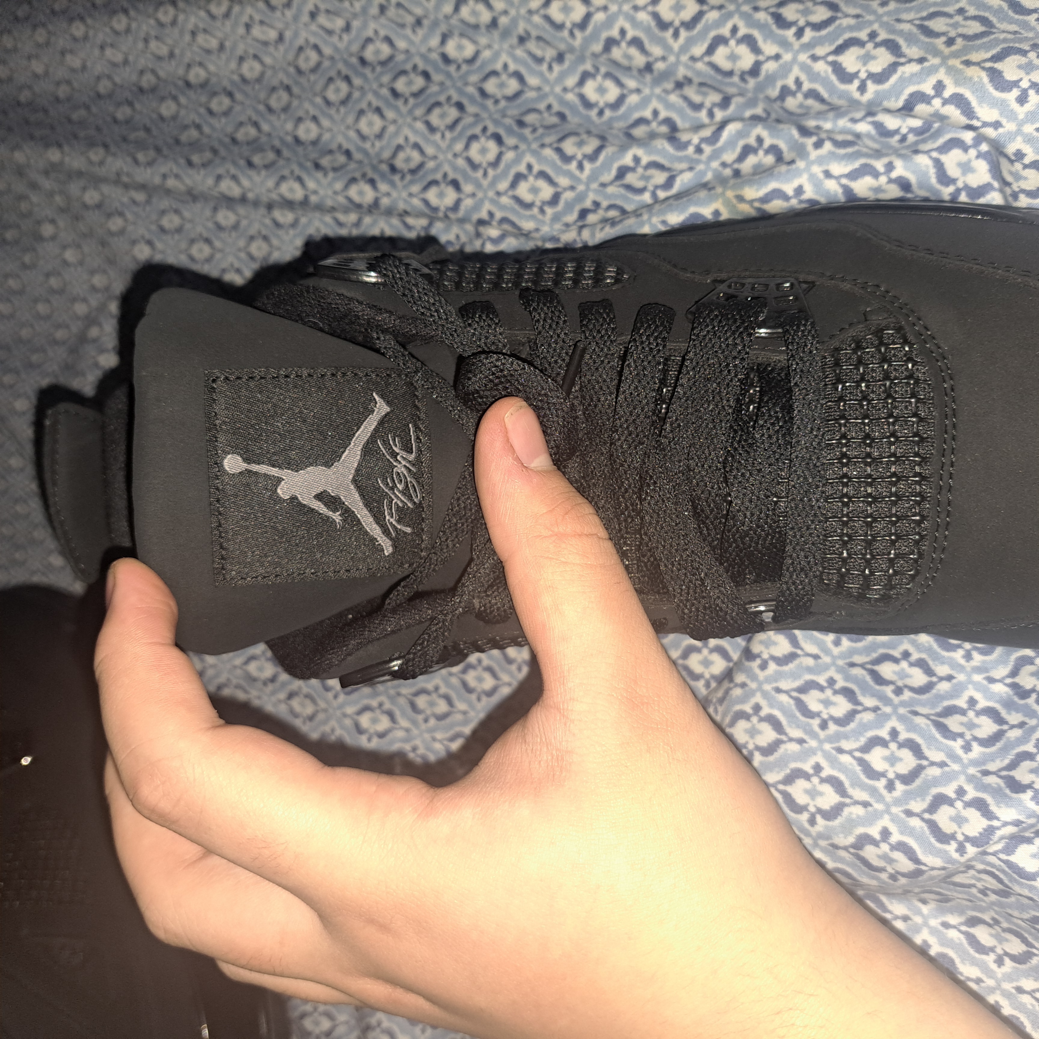 Nike Air Jordan 4 Retro Black Cat CU1110-010  review Matt 01