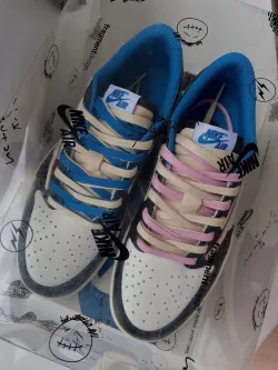Fragment Design x Travis Scott x Air Jordan 1 Retro Low DM7866-140  review Martim 04