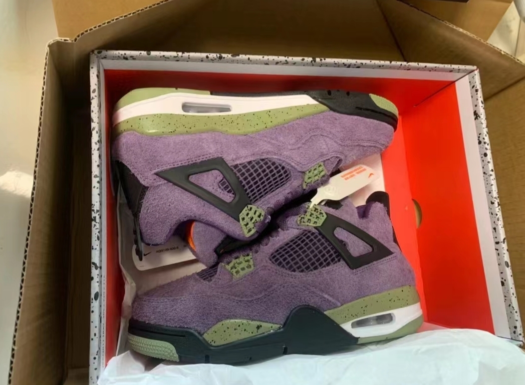 Jordan 4 Retro Canyon Purple AQ9129-500 review 0
