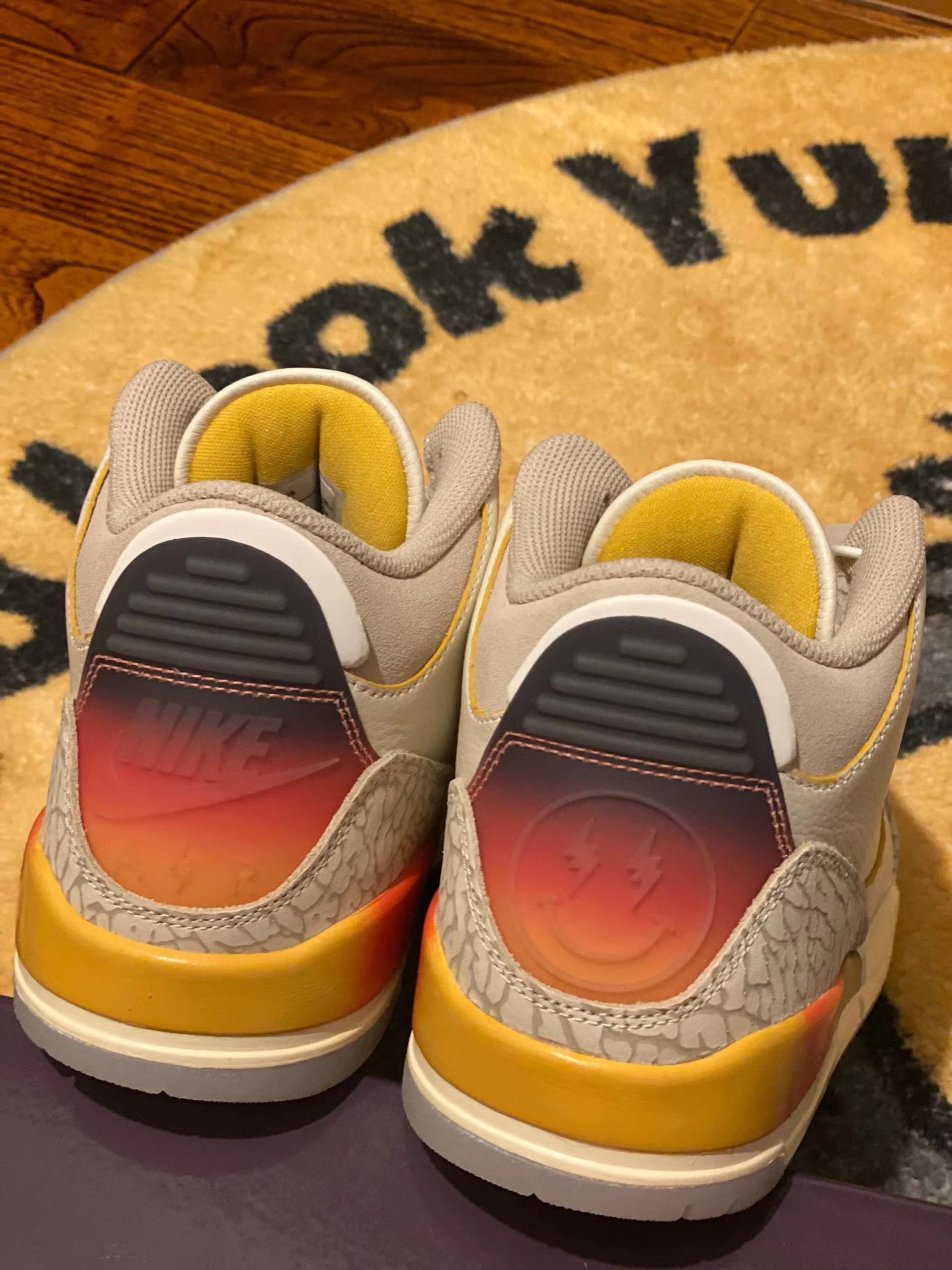 Jordan 3 J Balvin Sunset FN0344-901 review Trey 01