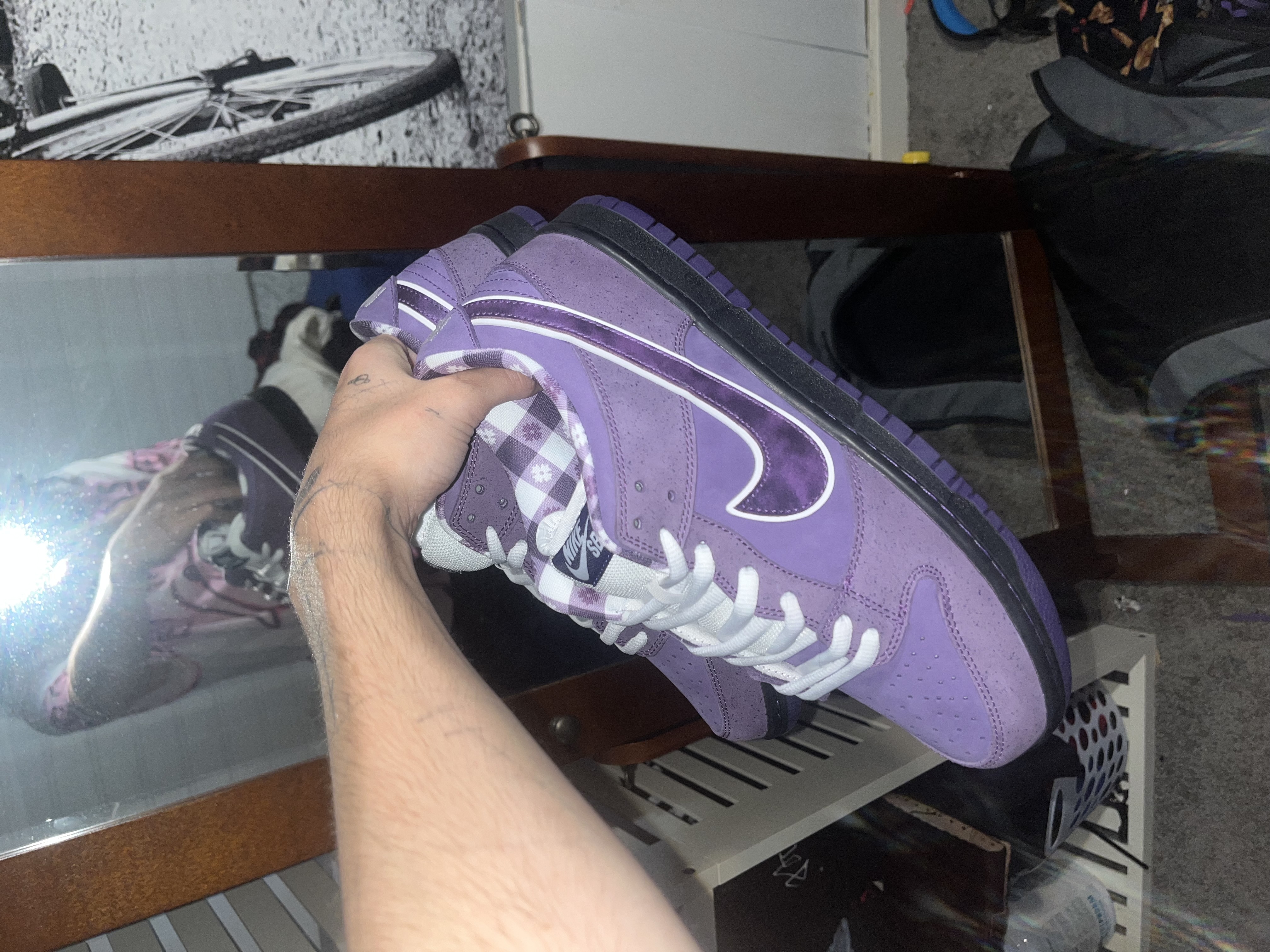 Nike SB Dunk Low Concepts Purple Lobster BV1310-555 review Bagel