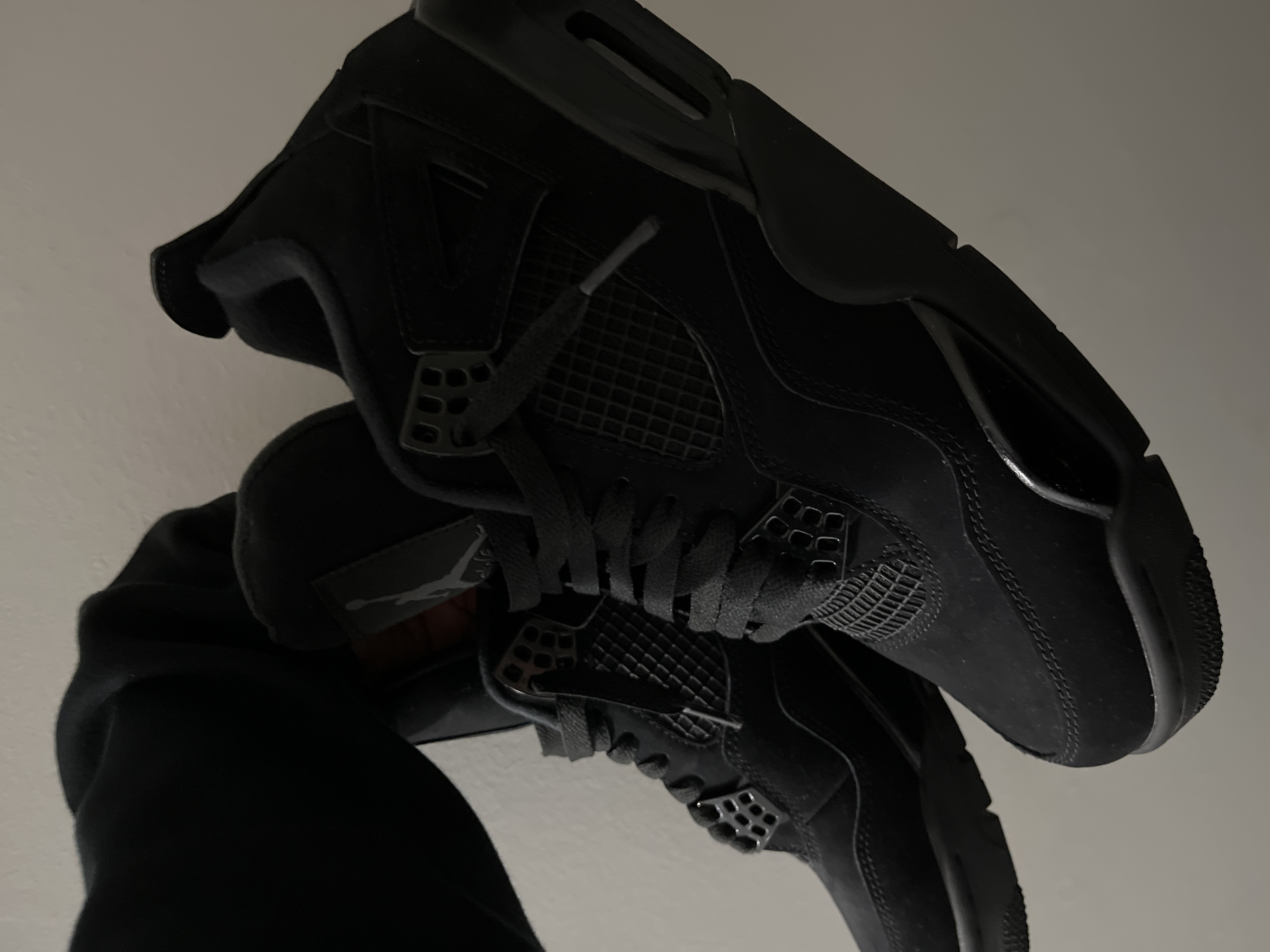 Air Jordan 4 Retro Black Cat CU1110-010  review Tay