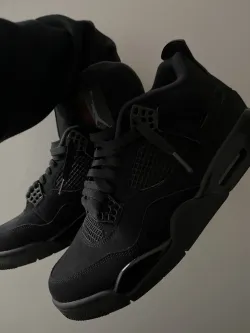 Air Jordan 4 Retro Black Cat CU1110-010  review Tay