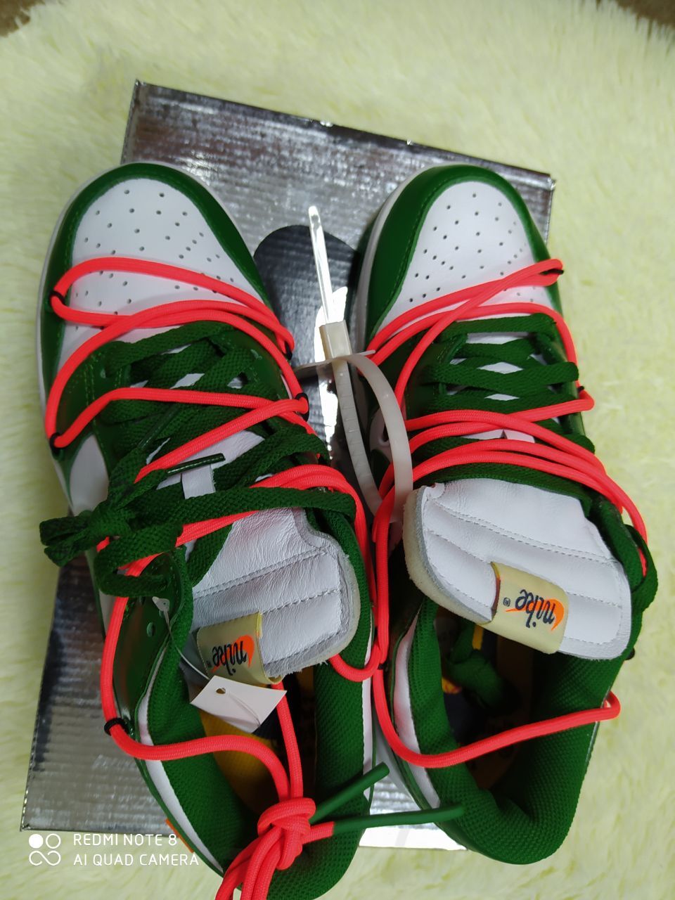 OFF-WHITE x Nike Dunk SB Low Pine Green CT0856-100  review Balducci