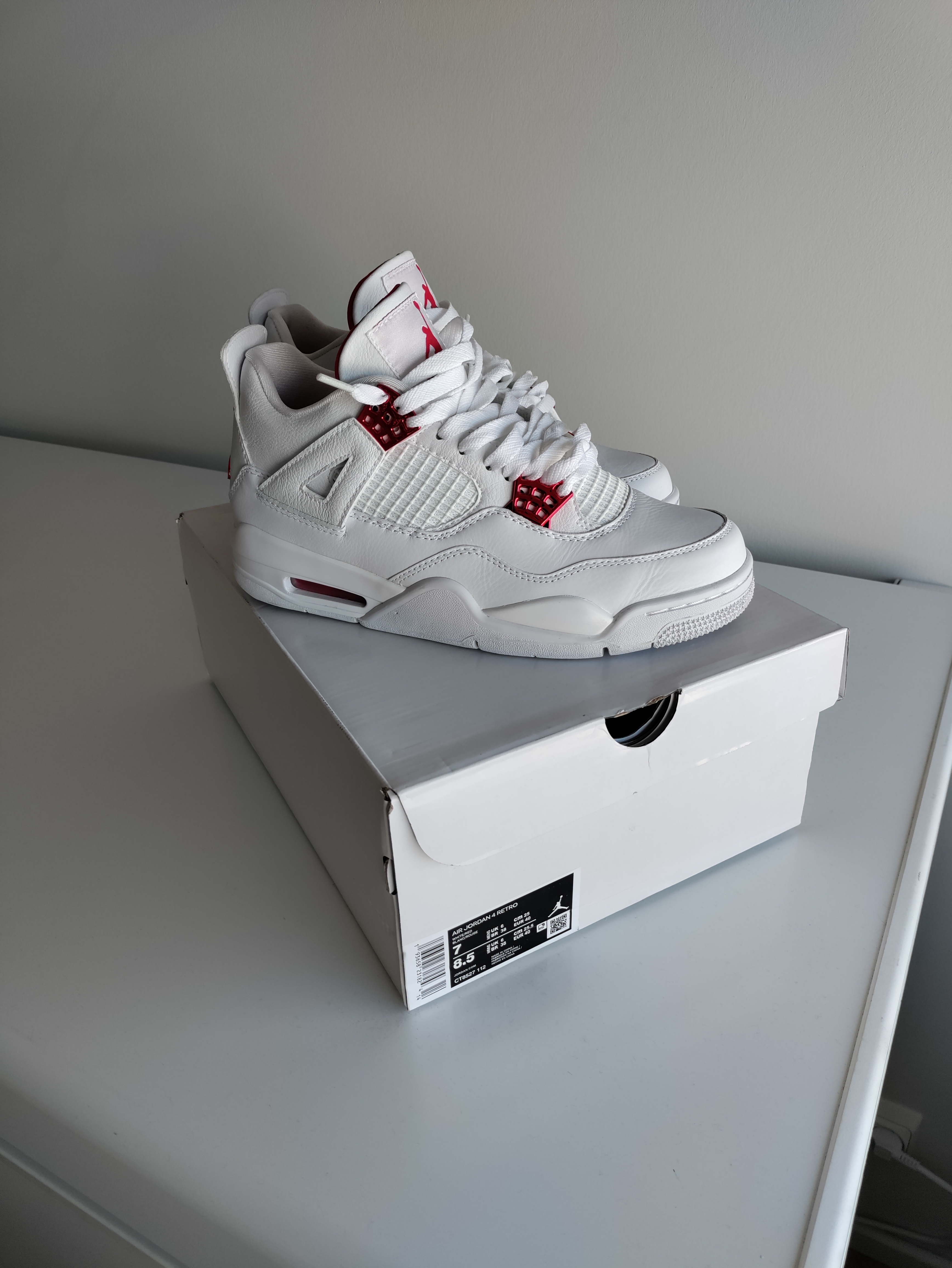 Air Jordan 4 Retro Metallic Red CT8527-112 review Kimi 00