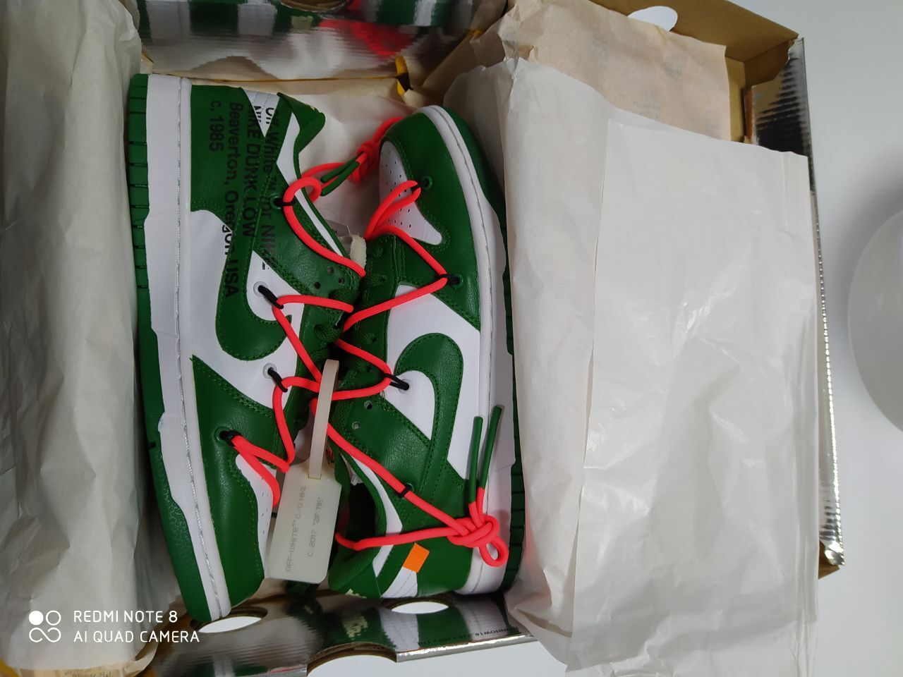 Off White Dunk Low Pine Green CT0856-100  review Logan