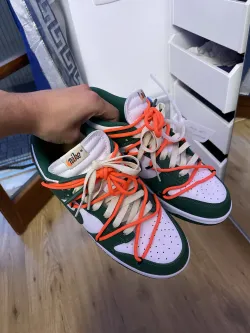 Nike Dunk Low Off White Pine Green CT0856-100  review Leo 01