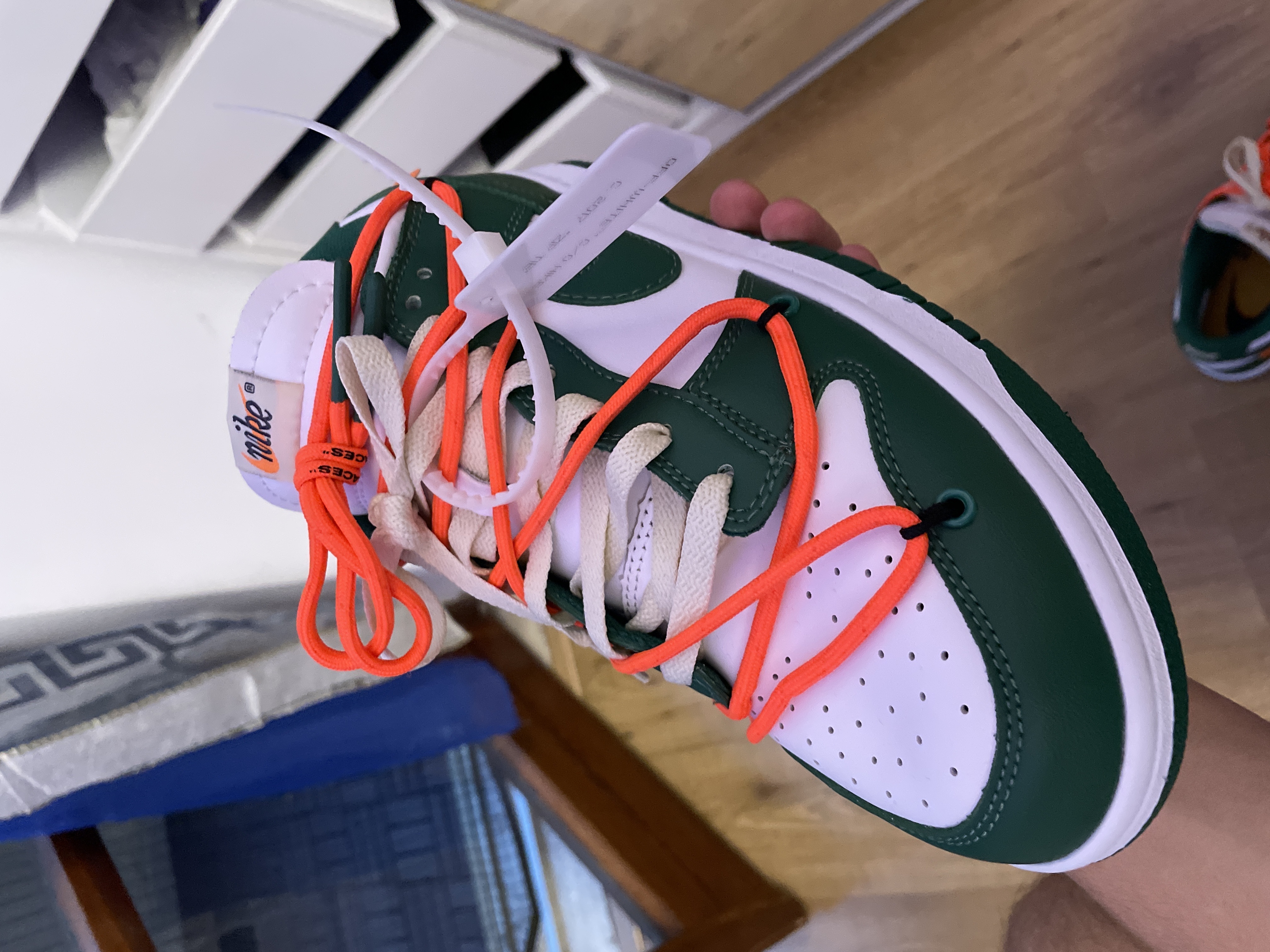Nike Dunk Low Off White Pine Green CT0856-100  review Leo 02