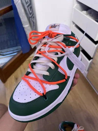 Nike Dunk Low Off White Pine Green CT0856-100  review Leo 02