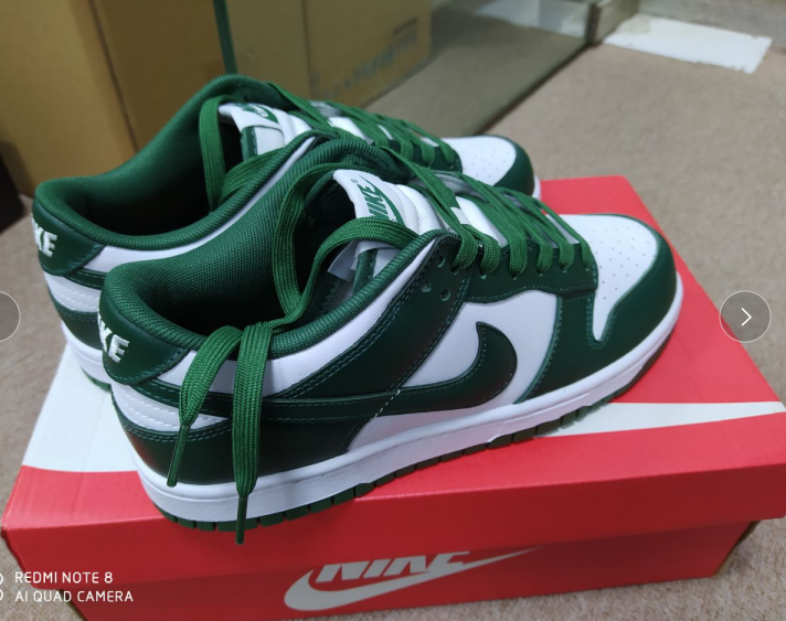 Nike Dunk Low Team Green DD1391-101  review Colon