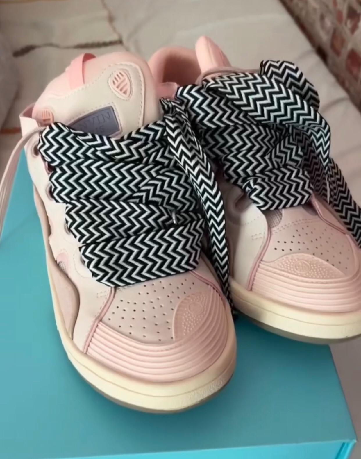 Lanvin Leather Curb Pink FM-SKRK11-DRAG-A2051 review Brian 00