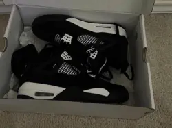 Air Jordan 4 Retro White Thunder FQ8138-001 review David 