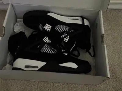 Air Jordan 4 Retro White Thunder FQ8138-001 review David 