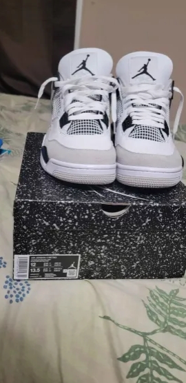 Nike Air Jordan 4 Retro Military Black DH6927-111 review Javonte 01