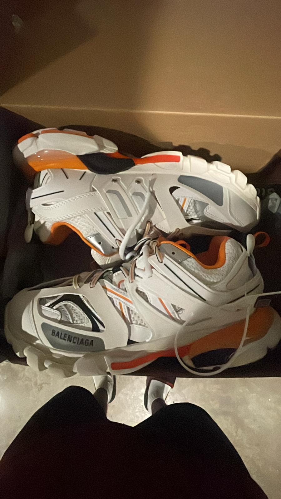 Balenciaga Tess S.White Orange 542436 W1GB7 9059  review Yaziel
