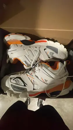 Balenciaga Tess S.White Orange 542436 W1GB7 9059  review Yaziel