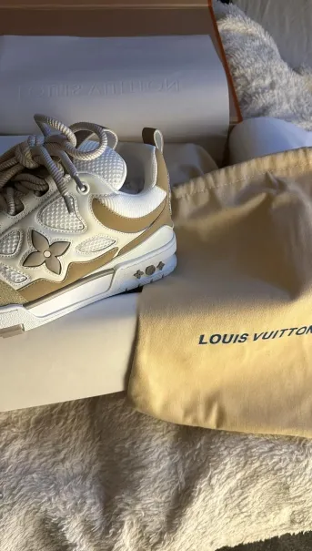 Skate Sneaker Beige White 1AARQH review Kelvin