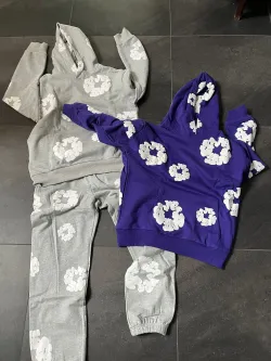 Combo Sale for Denim Tears The Cotton Wreath Sweatshirt and Sweatpants  review Michael