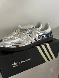 adidas Samba Wales Bonner Silver IG8181 review E