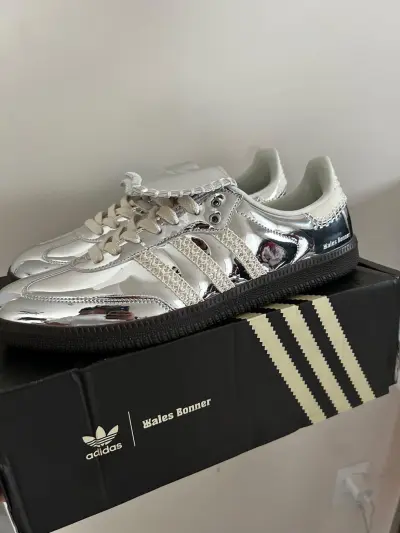 adidas Samba Wales Bonner Silver IG8181 review E
