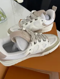 Skate Sneaker Beige White 1AARQH review G 03