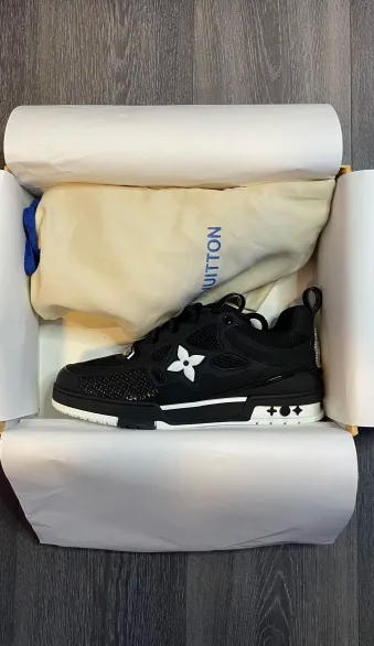 Skate Sneaker Black White 1AARR1 review 1