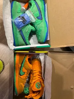 Nike SB Dunk Low Grateful Dead Bears Green CJ5378-300  review T