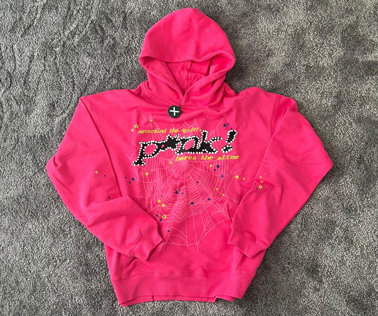 Sp5der P*NK Hoodie Pink review T 00