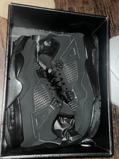 Nike Air Jordan 4 Retro Black Cat CU1110-010  review R