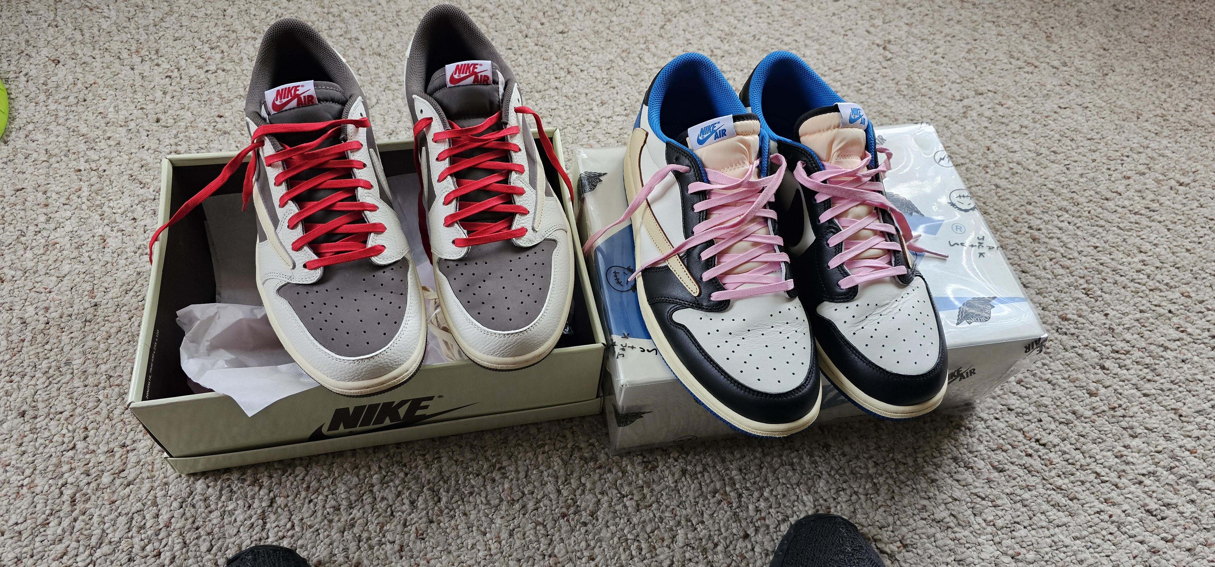 Travis Scott x Fragment Design x Air Jordan 1 Low DM7866-140 review Anonymous B Millwood