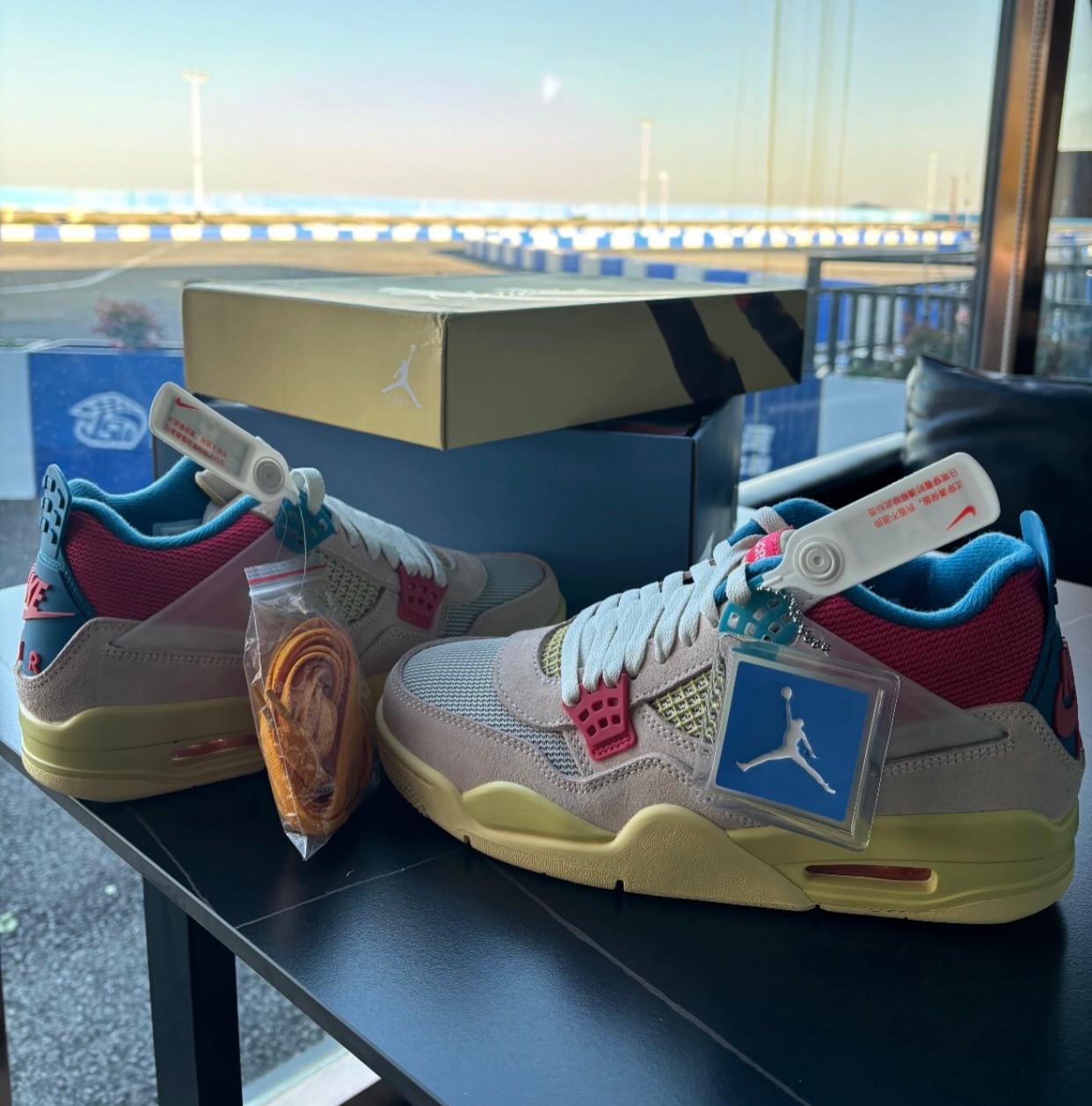 Union LA x Air Jordan 4 Retro Guava Ice DC9533-800  review Elliott